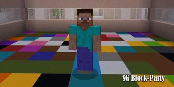 Map SG Block-Party Minecraft screenshot 1