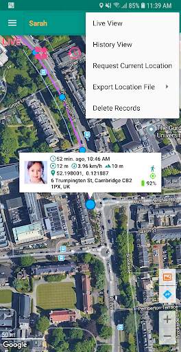 GeoFamily: Location Tracking screenshot 1