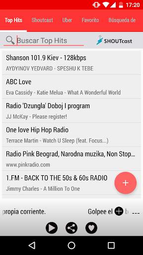 Internet Radio screenshot 1