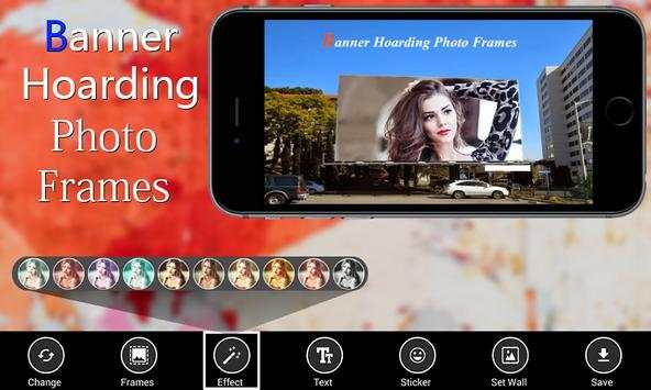 Banner Hoarding Photo Frames screenshot 1