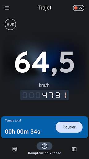 Speed Tracker: vitesse GPS screenshot 2