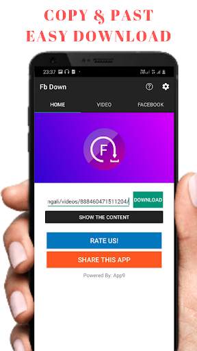 Video Downloader For Facebook : FB Video Download screenshot 4