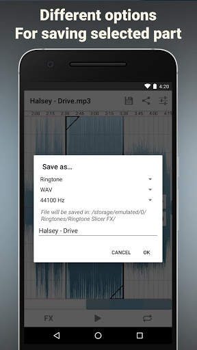 RSFX: Create your own mp3 ringtones for free 🎶 screenshot 4