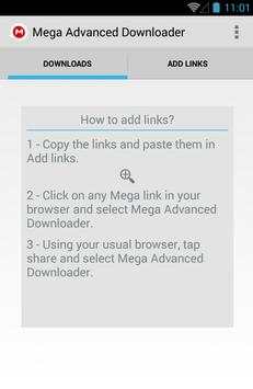 Advanced Downloader for Mega screenshot 4