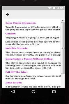 Guides for Temple Run 2 screenshot 2