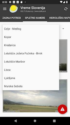 Vreme Slovenija screenshot 9