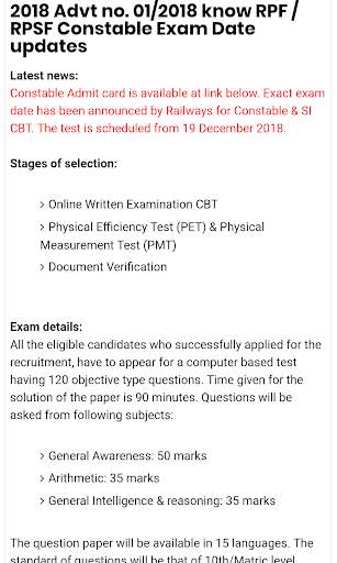 Result Admit Card Latest Jobs Cut off Salary App screenshot 8