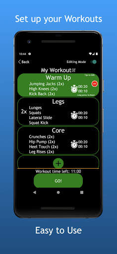 Go! Workouts: Tabata Exercises & Interval Timer screenshot 2