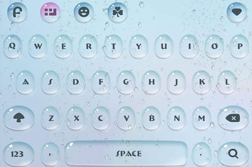 Water Screen Keyboard screenshot 1