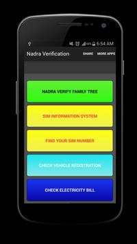 Nadra Family Tree Verification screenshot 3