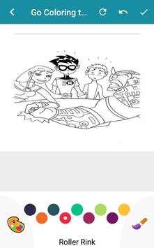 GO Coloring Teen titan screenshot 6