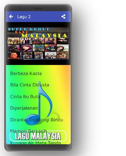 Lagu Malaysia Hits 90an Offline screenshot 5