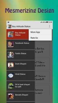 Boy Attitude Status NEW screenshot 1