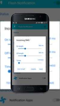 Flashlight Notification Pro screenshot 3