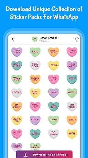 Text Stickers for WhatsApp - WAStickerApps screenshot 3