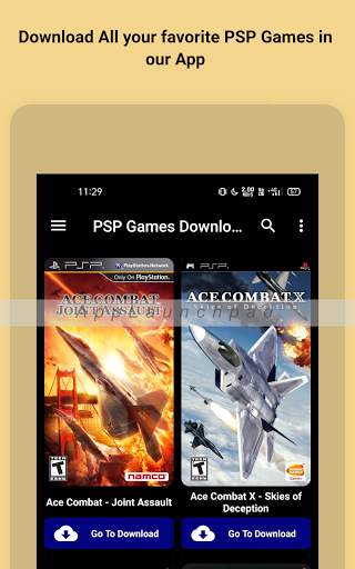 PSP Games Downloader - PSP PSX PS2, ISO & CSO Roms screenshot 10