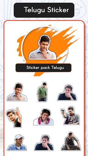 Telugu Sticker For Whatsapp - Telugu WAStickerApps screenshot 1