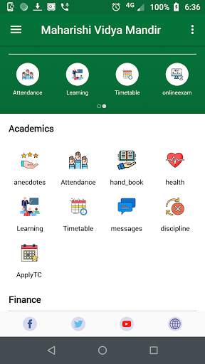 Maharishi Vidya Mandir Parent Portal screenshot 3