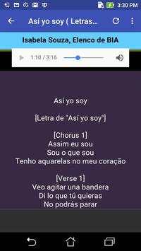 Elenco de BIA {} Así yo soy {Isabela Souza} screenshot 5