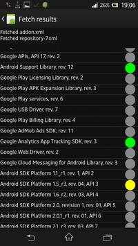 SDK Manager screenshot 2
