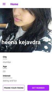 Real girls mobile number for whatsapp prank screenshot 10
