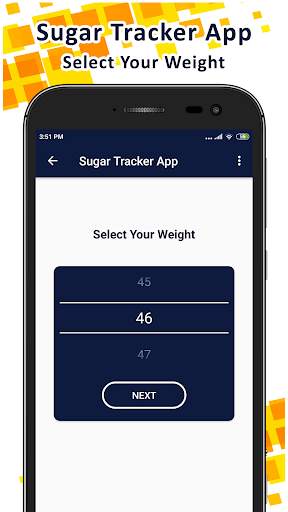Sugar Tracker App 3 تصوير الشاشة
