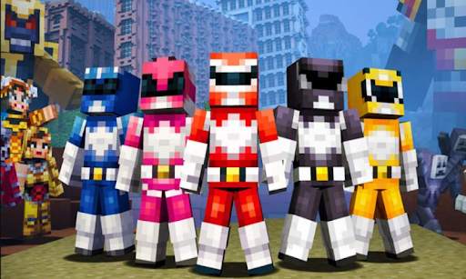 Addon Power Rangers for Minecraft PE screenshot 3