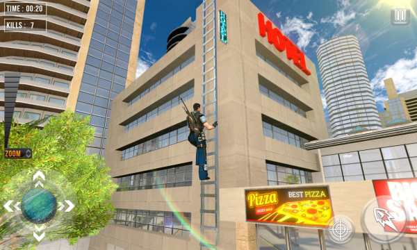 Sniper 3d Assassin: Moto Rider Shooter screenshot 1