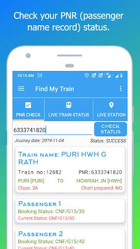 Find My Train: Indian Railway  screenshot 2