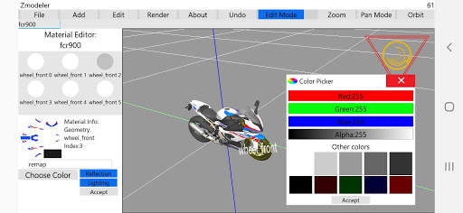 ZModeler for Android screenshot 7
