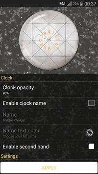 Clock Widget with Seconds 8 تصوير الشاشة