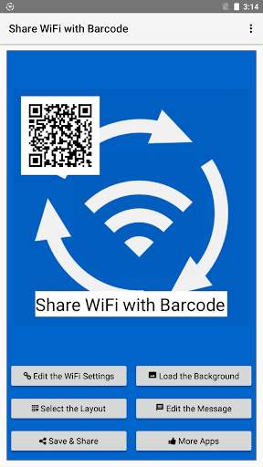 Share WiFi with Barcode screenshot 1
