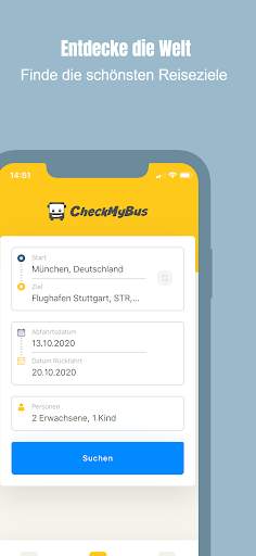 CheckMyBus: Der Fernbus-Vergleich screenshot 1