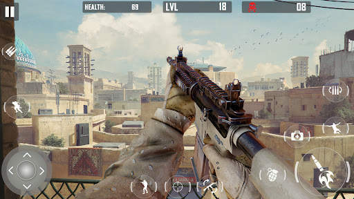 fps cover firing Offline Game screenshot 2