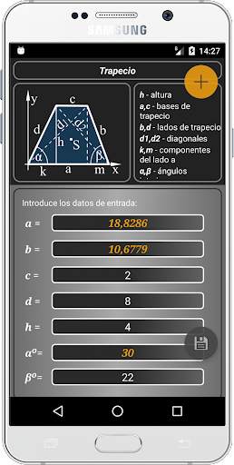 Geometryx: Geometría Cálculos screenshot 5