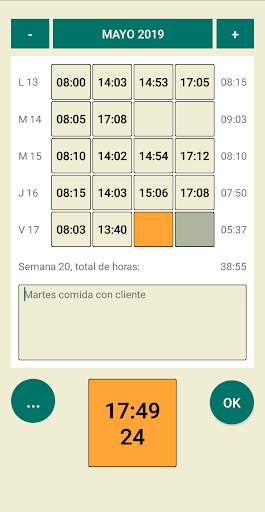 Control Horario screenshot 1