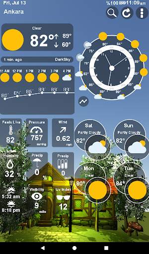 Animated 3D Weather screenshot 10