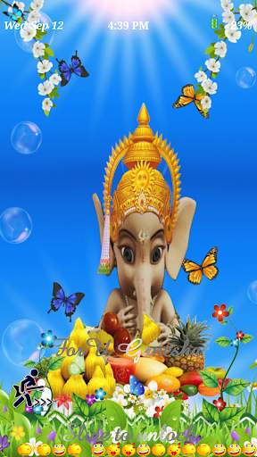 Eating Ganesha Live Wallpaper screenshot 4