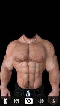 Body Builder Men Photo Suit screenshot 5
