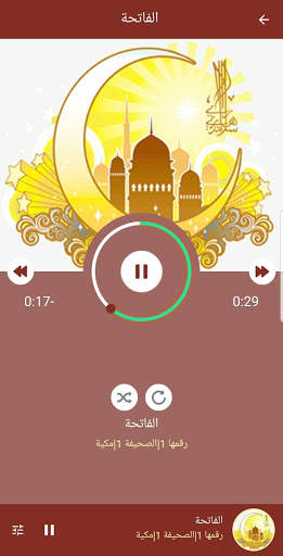 Holy Quran audio offline screenshot 3