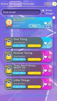 One Direction Piano Tiles Pop 2019 screenshot 1