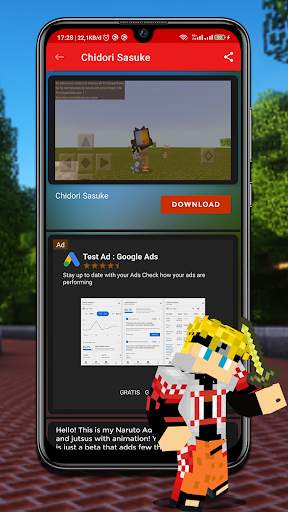 Naruto jedy for MCPE screenshot 4