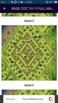 Top Base COC TH11 Update screenshot 4