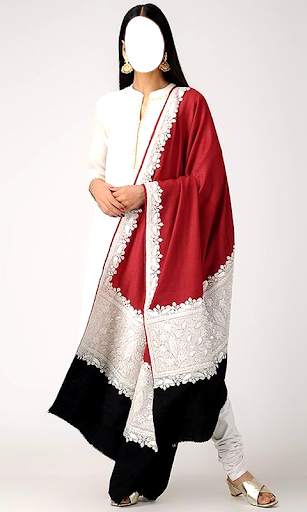 Women Shawl Photo Editor screenshot 10