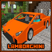 Lamborghini Car MCPE Mod Addon icon