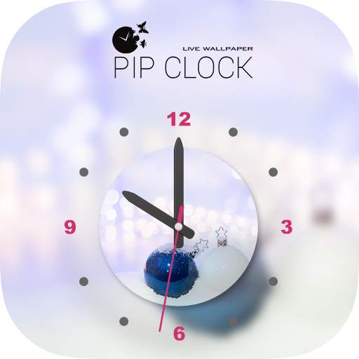 PIP Clock Live wallpaper 1.1