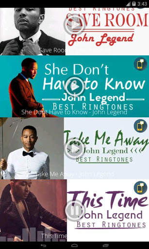 John Legend - Best Ringtones screenshot 3
