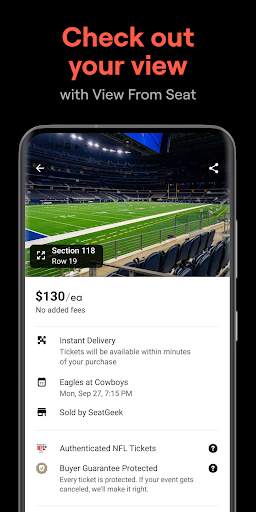 SeatGeek – Tickets to Sports,  screenshot 3