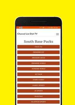 Channel List Dish Tv India screenshot 8