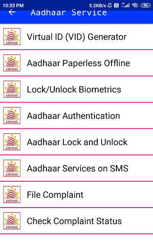 Aadhaar Card App 2021: Status, Download, Update screenshot 2